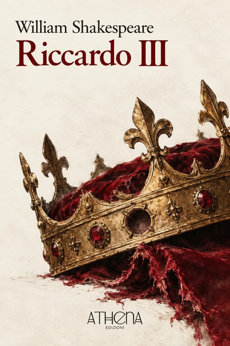 Riccardo III di William Shakespeare – copertina Edizioni Athena