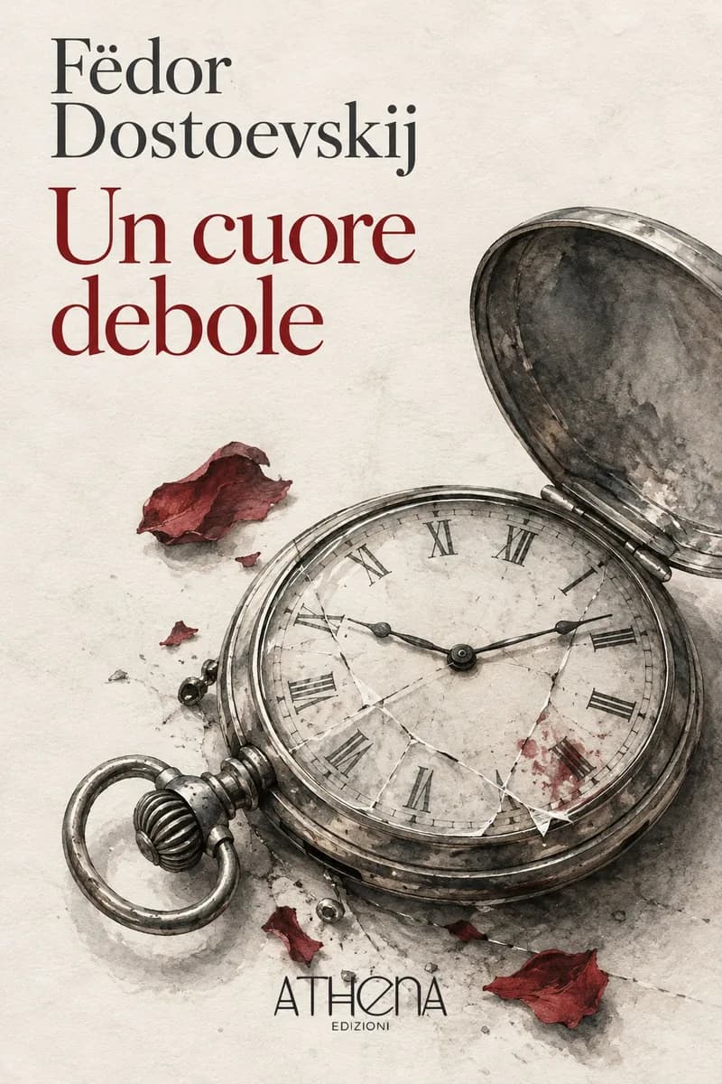 Un cuore debole di Fëdor Dostoevskij – copertina Edizioni Athena