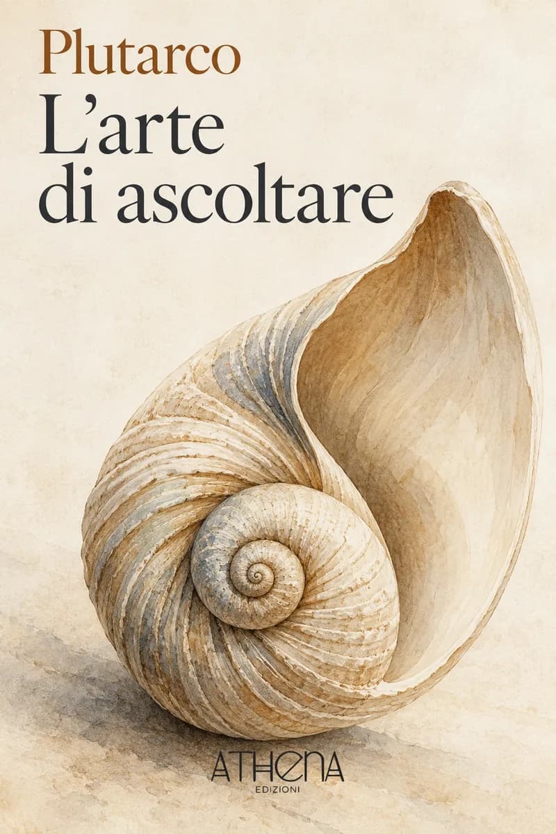 L'arte di ascoltare di Plutarco – copertina Edizioni Athena