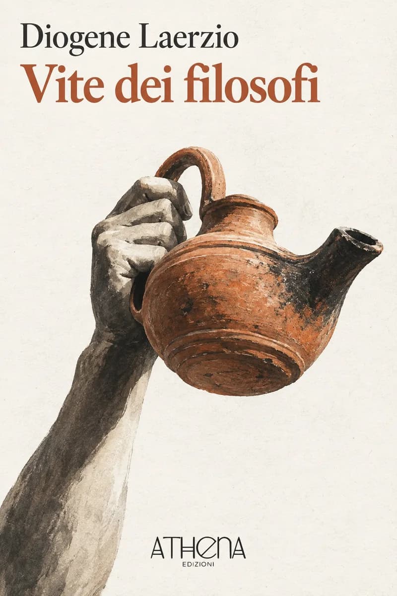 Vite dei filosofi di Diogene Laerzio – copertina Edizioni Athena