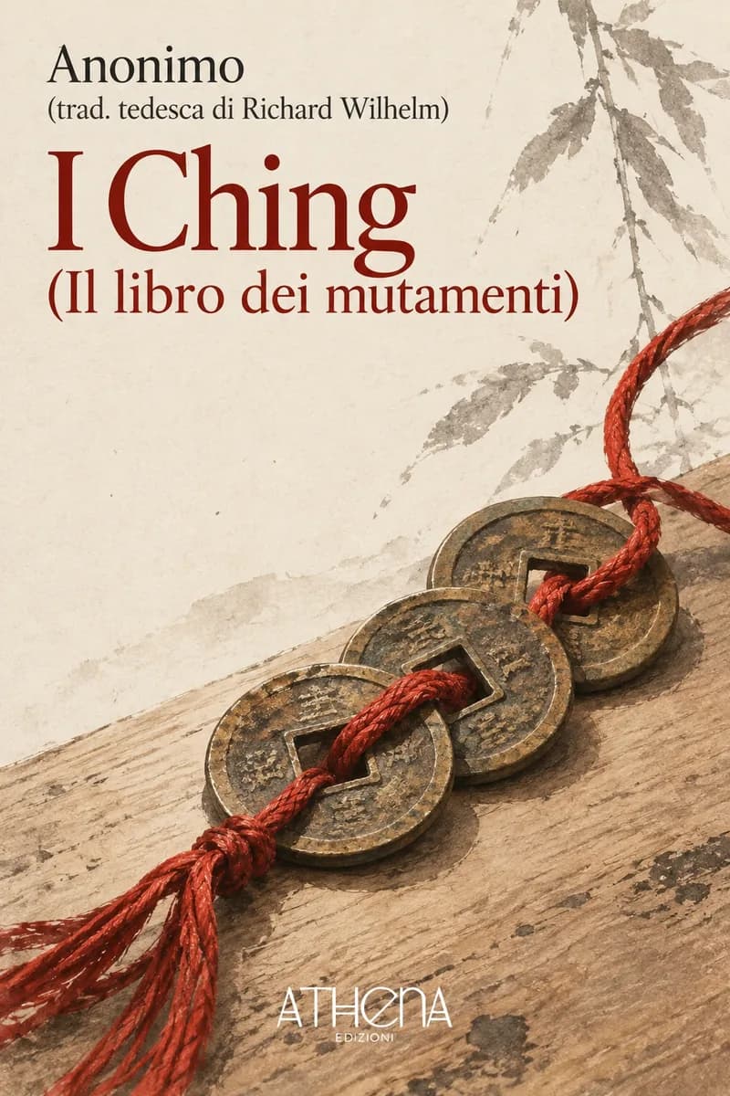 I Ching (Il libro dei mutamenti) di Anonimo (trad. tedesca di Richard Wilhelm) – copertina Edizioni Athena