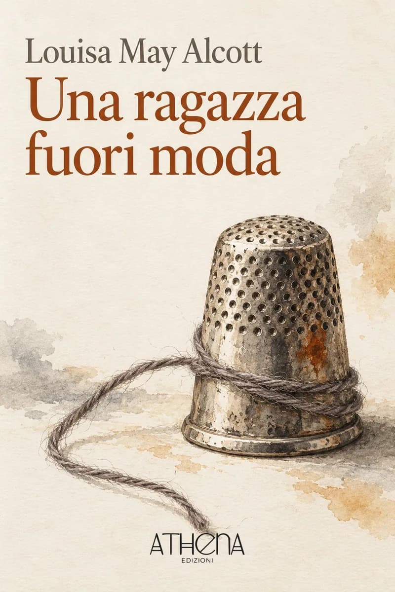 Una ragazza fuori moda di Louisa May Alcott – copertina Edizioni Athena
