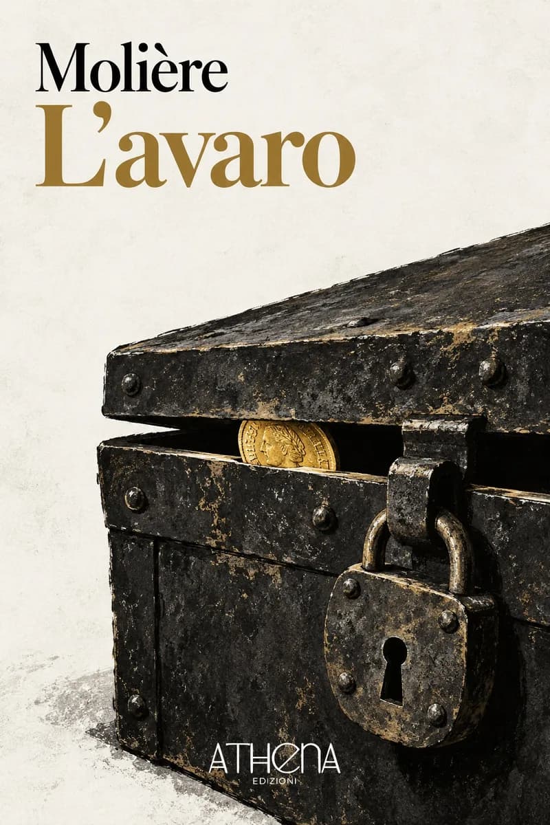 L'avaro di Molière – copertina Edizioni Athena