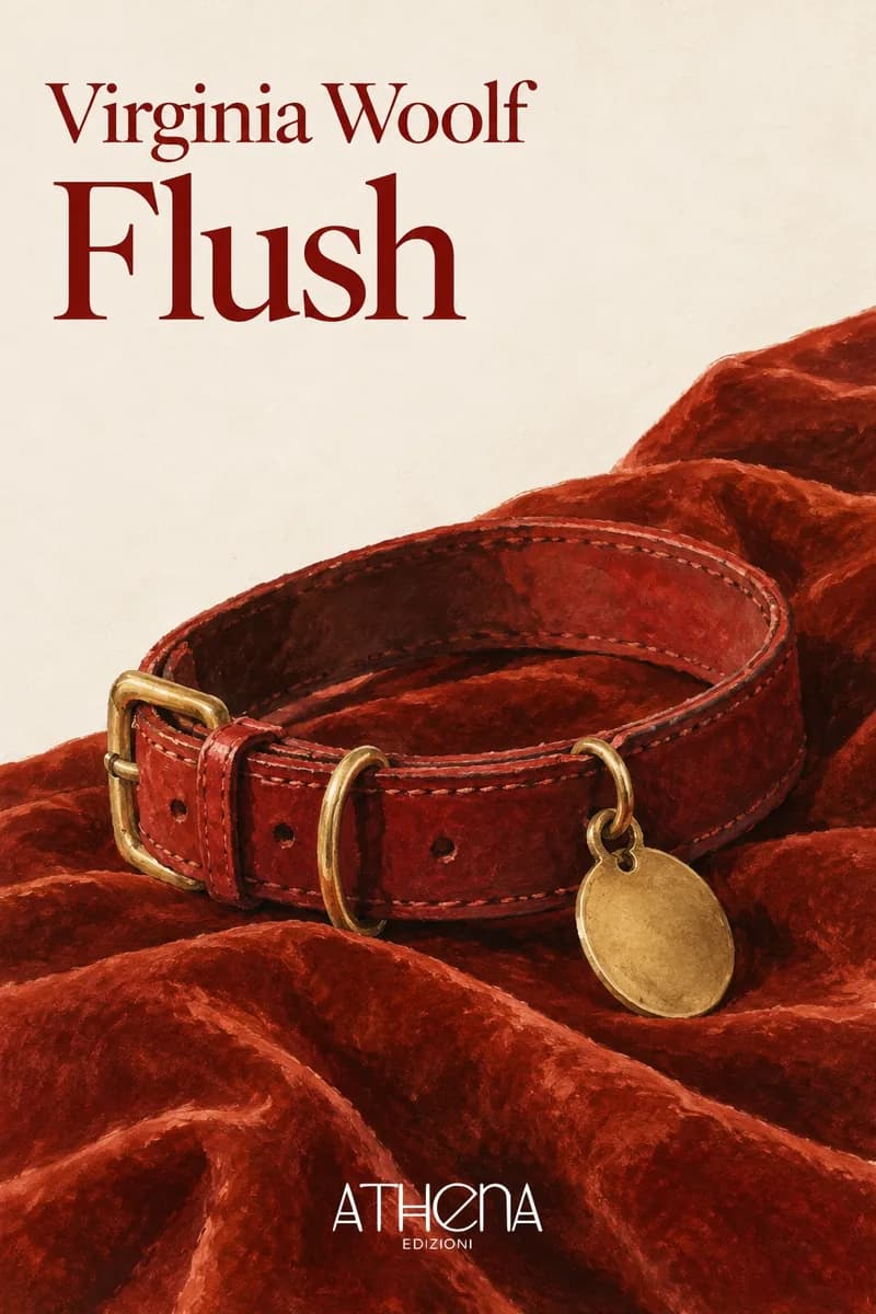 Flush di Virginia Woolf – copertina Edizioni Athena
