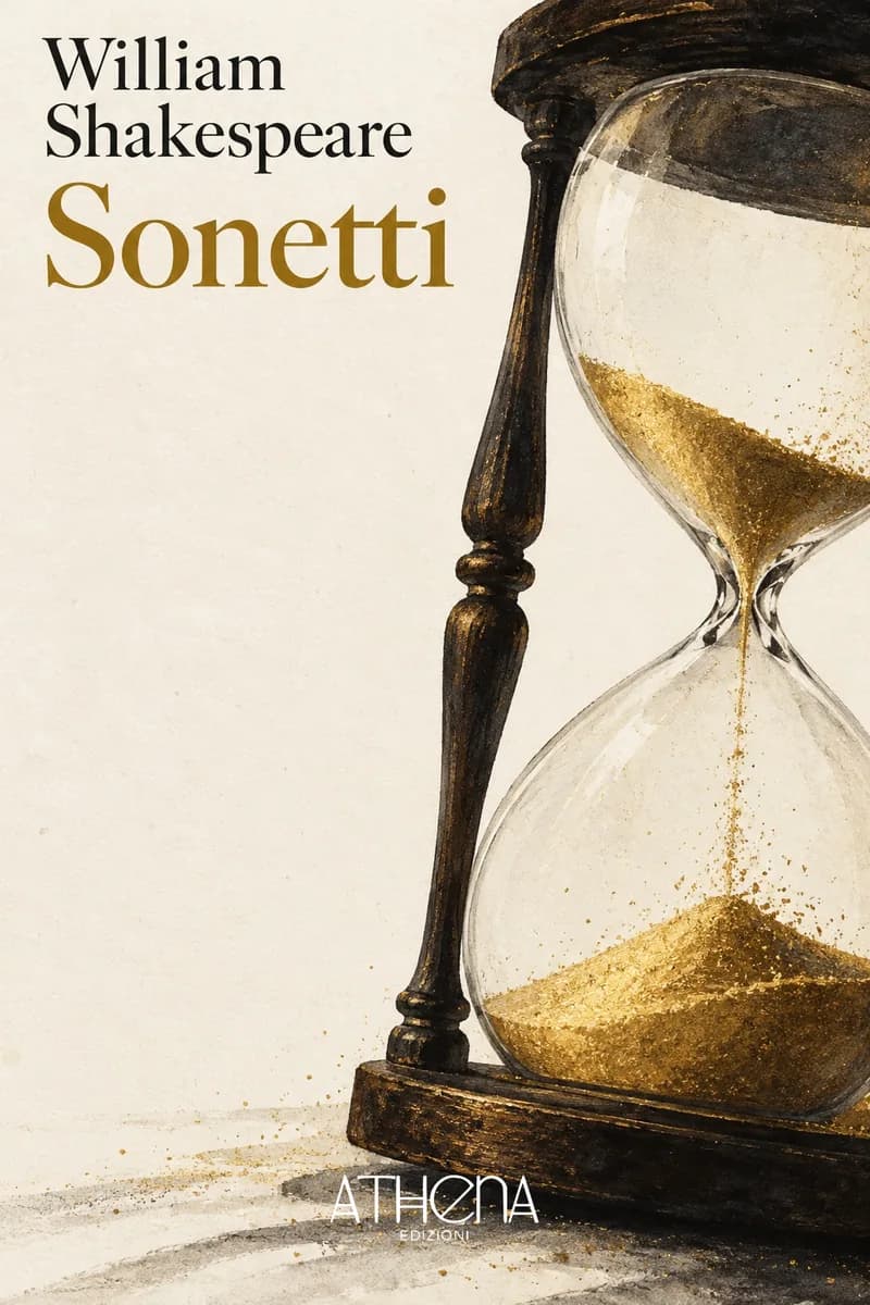 Sonetti di William Shakespeare – copertina Edizioni Athena