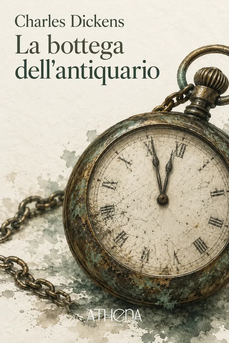 La bottega dell'antiquario di Charles Dickens – copertina Edizioni Athena