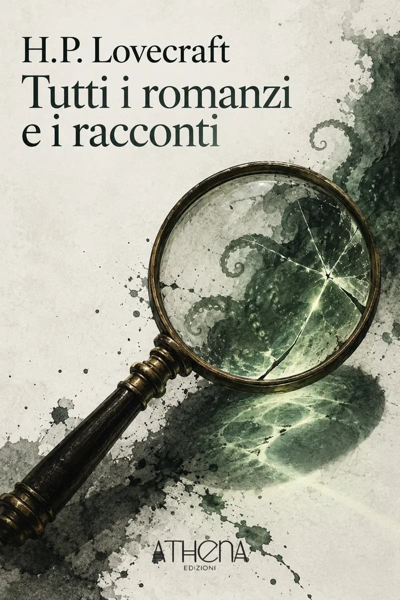 Tutti i romanzi e i racconti di H.P. Lovecraft – copertina Edizioni Athena