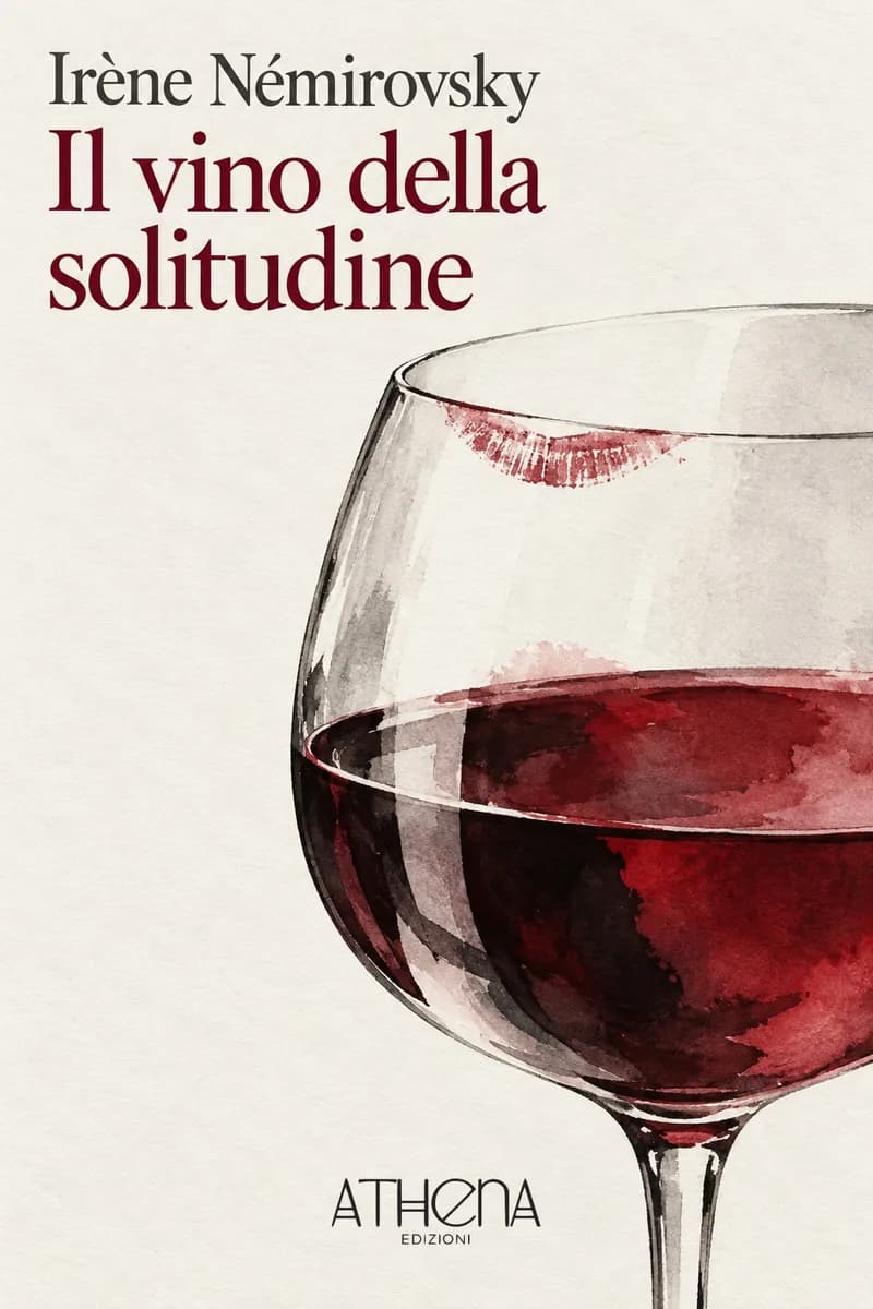 Il vino della solitudine di Irène Némirovsky – copertina Edizioni Athena