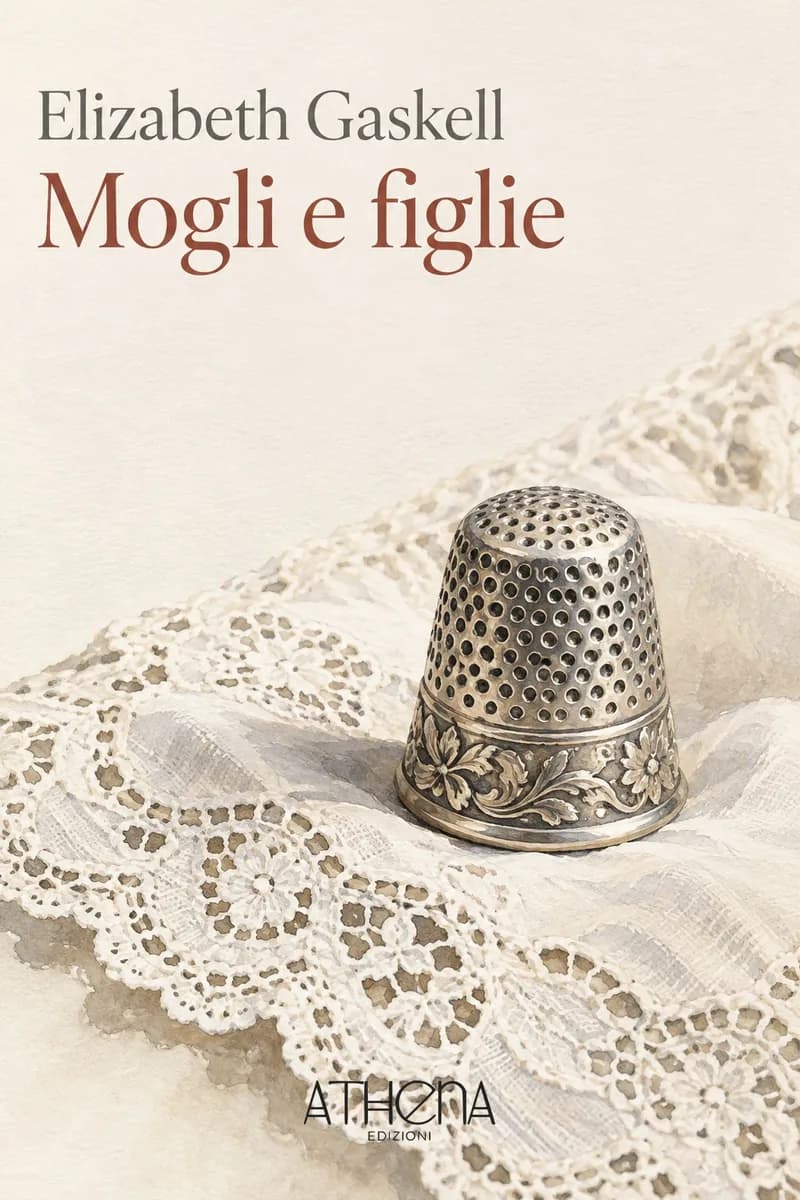 Mogli e figlie di Elizabeth Gaskell – copertina Edizioni Athena