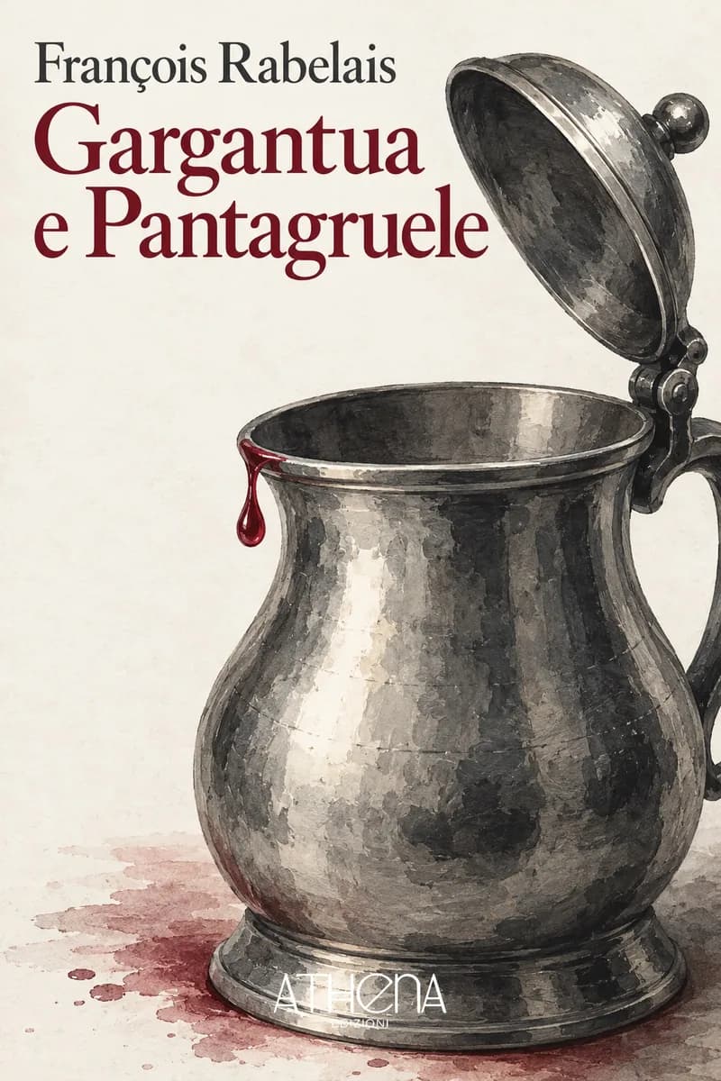 Gargantua e Pantagruele di François Rabelais – copertina Edizioni Athena