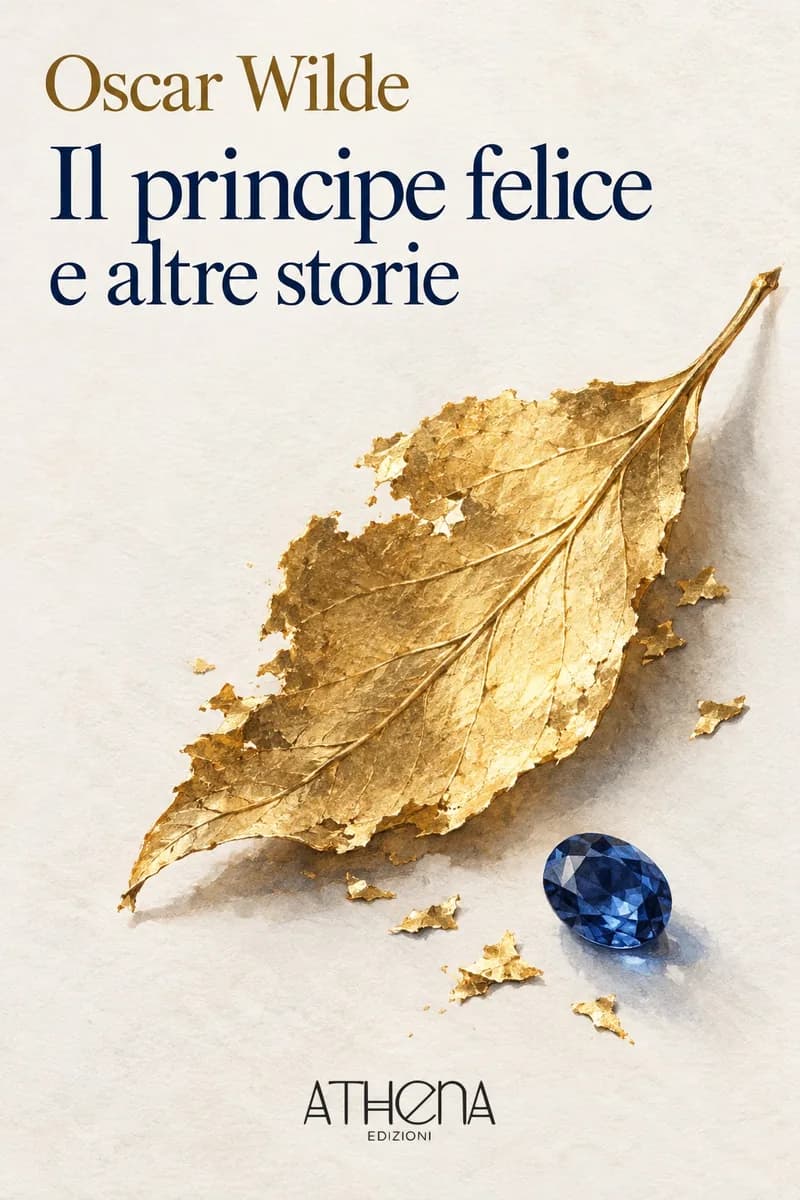 Il principe felice e altre storie di Oscar Wilde – copertina Edizioni Athena
