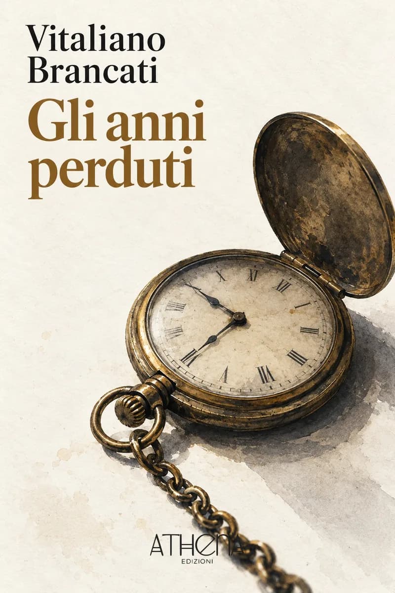 Gli anni perduti di Vitaliano Brancati – copertina Edizioni Athena
