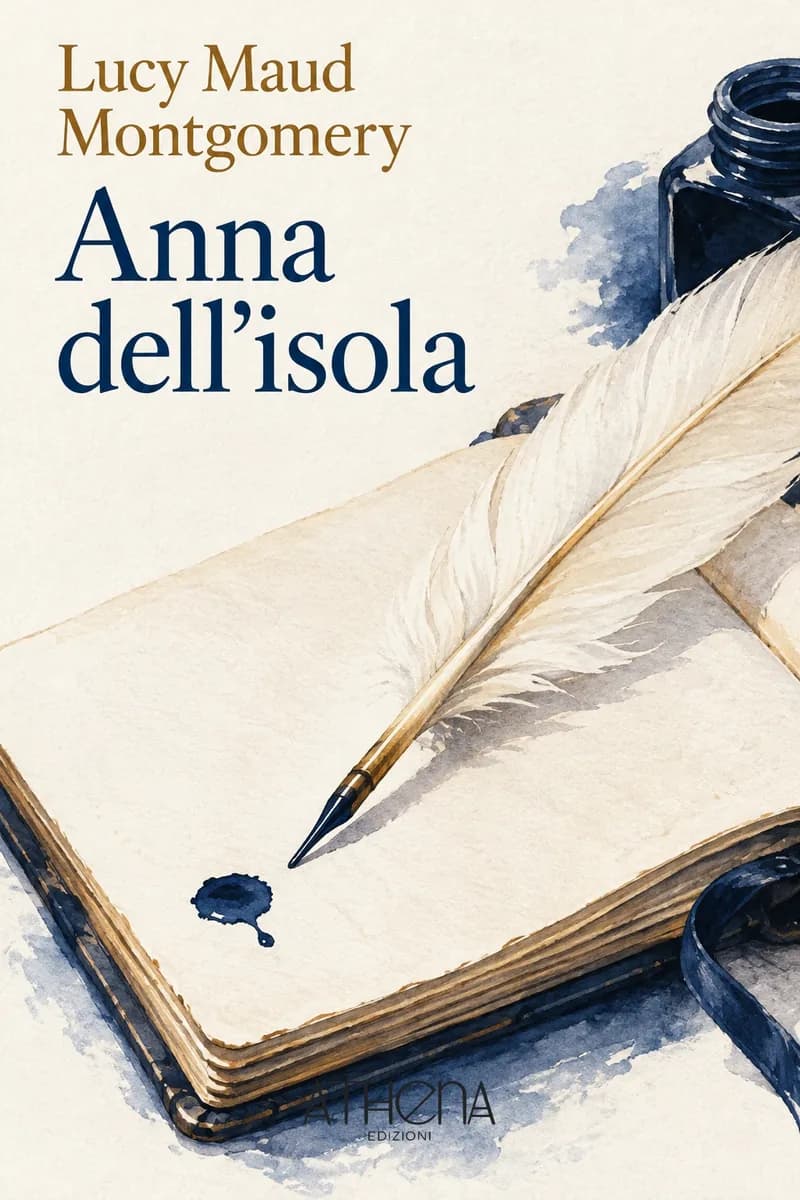 Anna dell'isola di Lucy Maud Montgomery – copertina Edizioni Athena