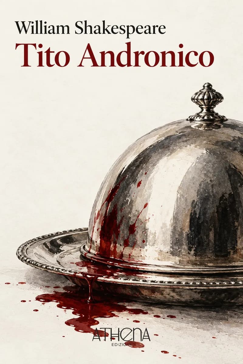Tito Andronico di William Shakespeare – copertina Edizioni Athena