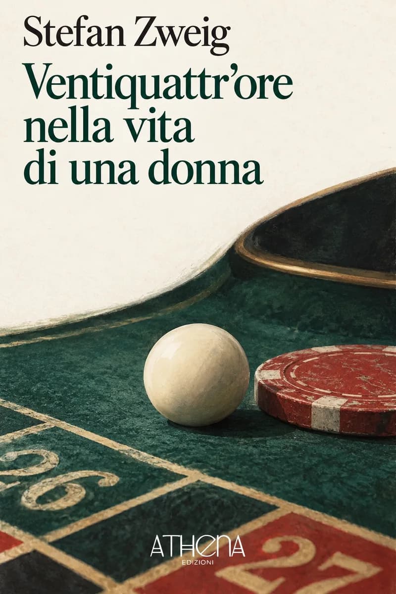 Ventiquattr'ore nella vita di una donna di Stefan Zweig – copertina Edizioni Athena