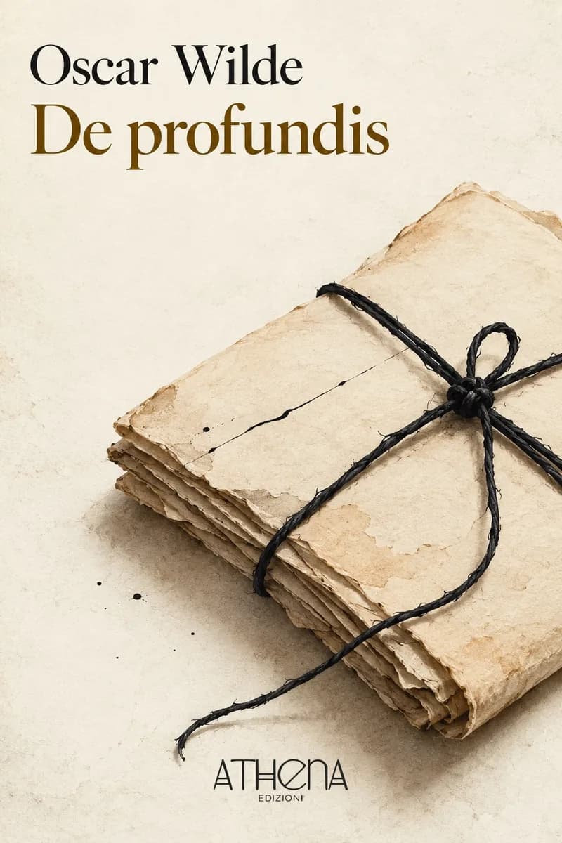 De profundis di Oscar Wilde – copertina Edizioni Athena