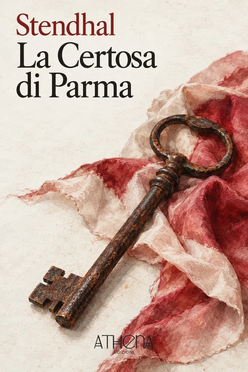 La Certosa di Parma di Stendhal – copertina Edizioni Athena