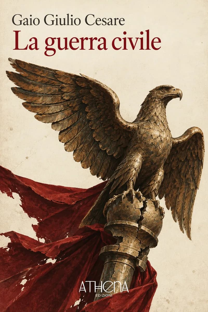 La guerra civile di Gaio Giulio Cesare – copertina Edizioni Athena