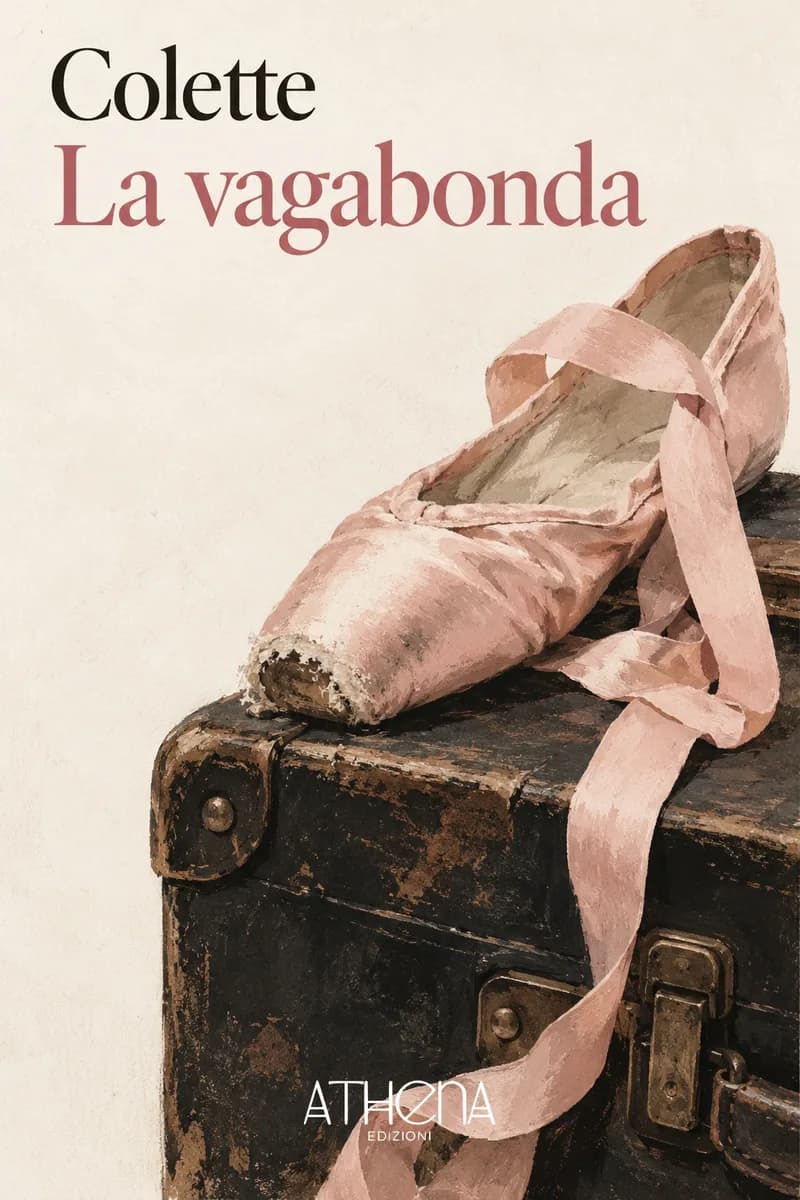 La vagabonda di Colette – copertina Edizioni Athena