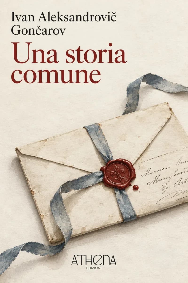 Una storia comune di Ivan Aleksandrovič Gončarov – copertina Edizioni Athena