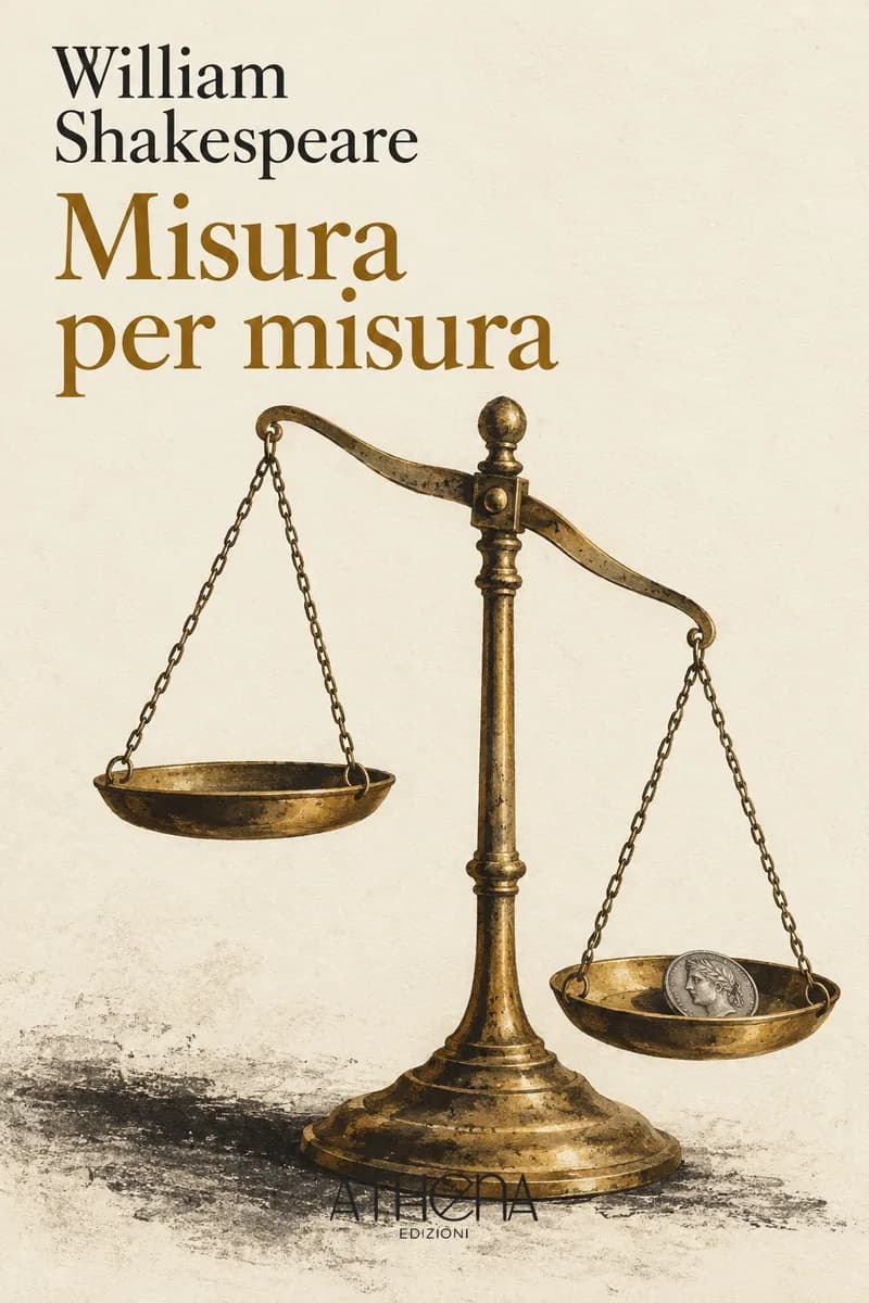 Misura per misura di William Shakespeare – copertina Edizioni Athena