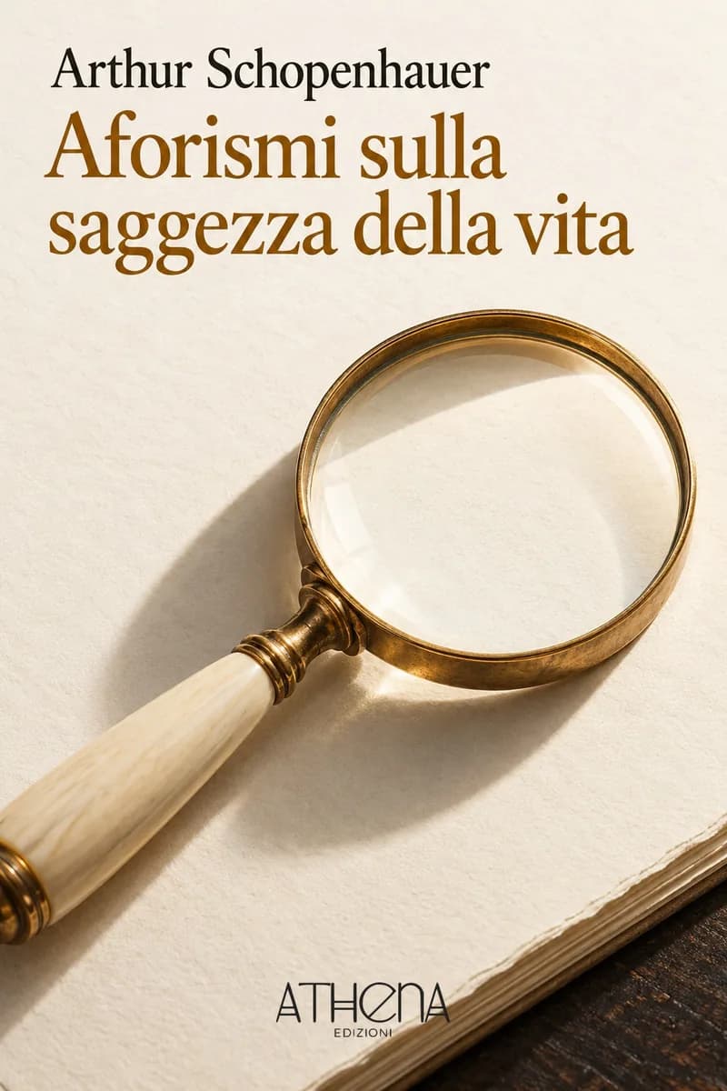 Aforismi sulla saggezza della vita di Arthur Schopenhauer – copertina Edizioni Athena