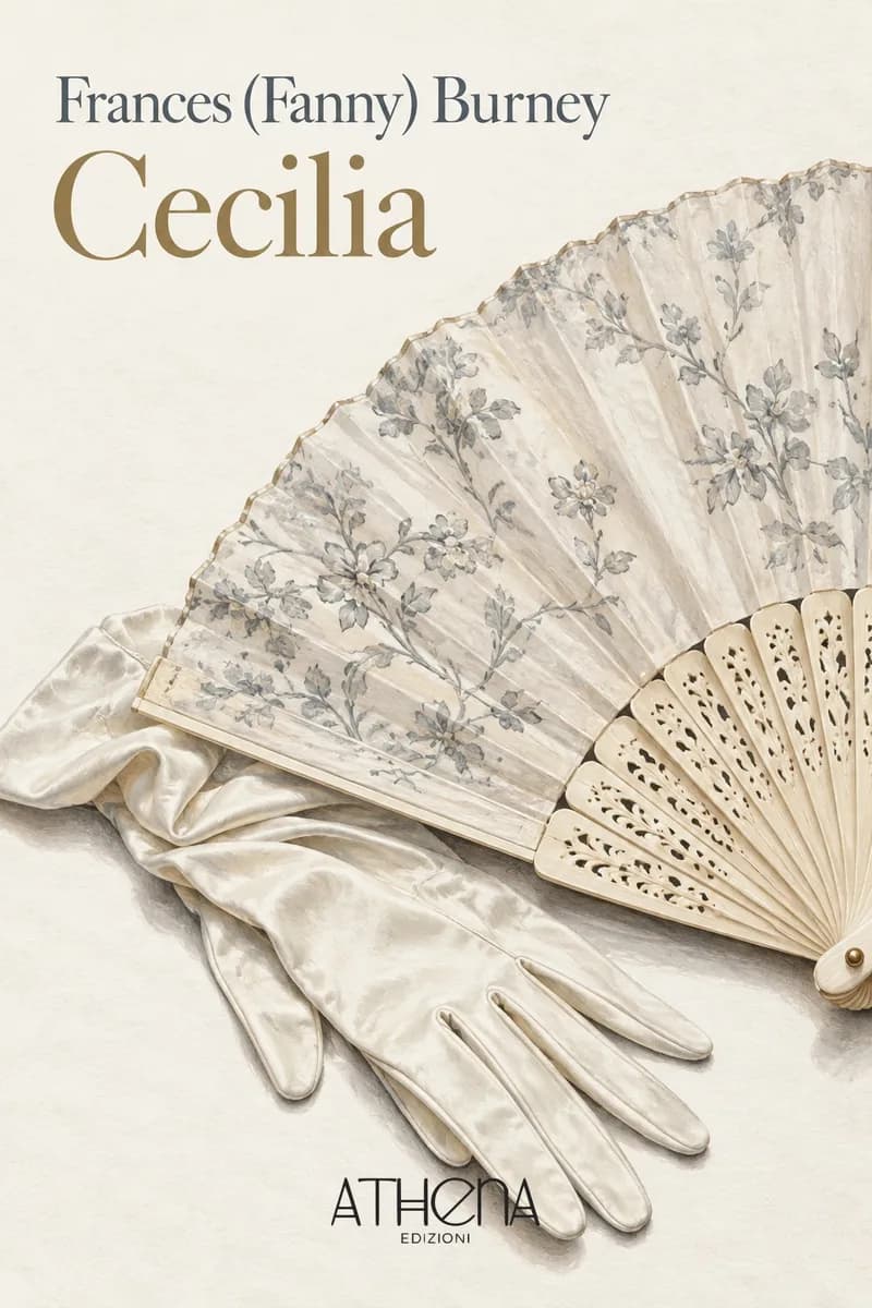 Cecilia di Frances (Fanny) Burney – copertina Edizioni Athena