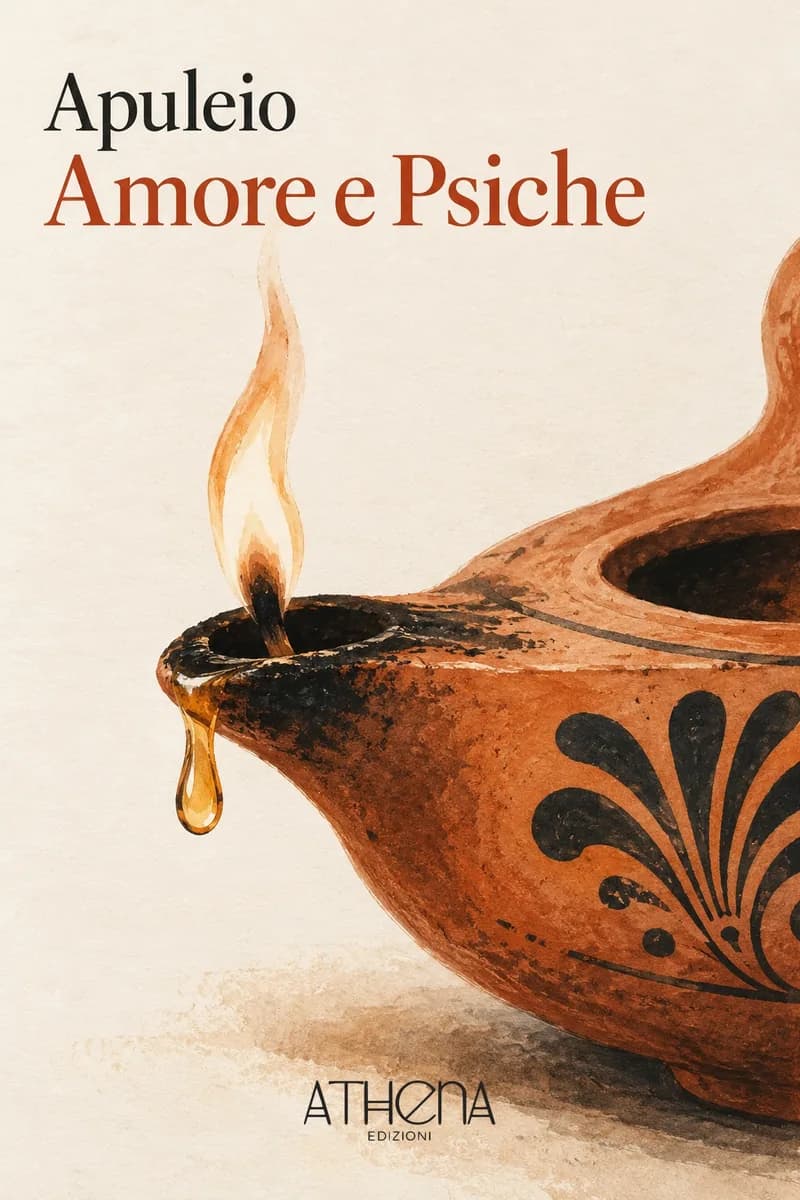 Amore e Psiche di Apuleio – copertina Edizioni Athena