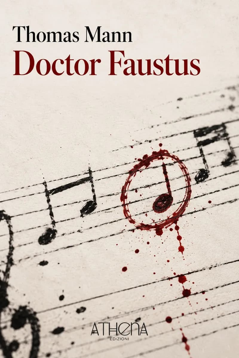 Doctor Faustus di Thomas Mann – copertina Edizioni Athena