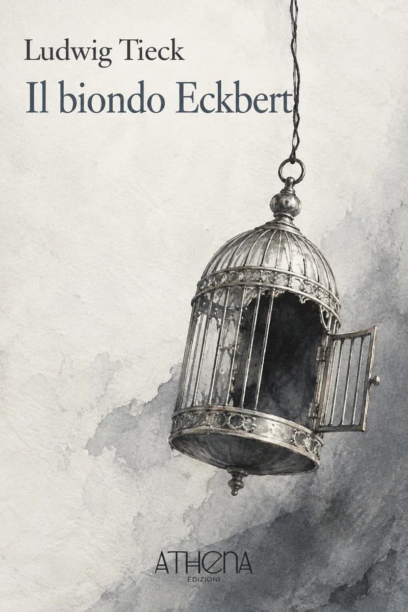 Il biondo Eckbert di Ludwig Tieck – copertina Edizioni Athena