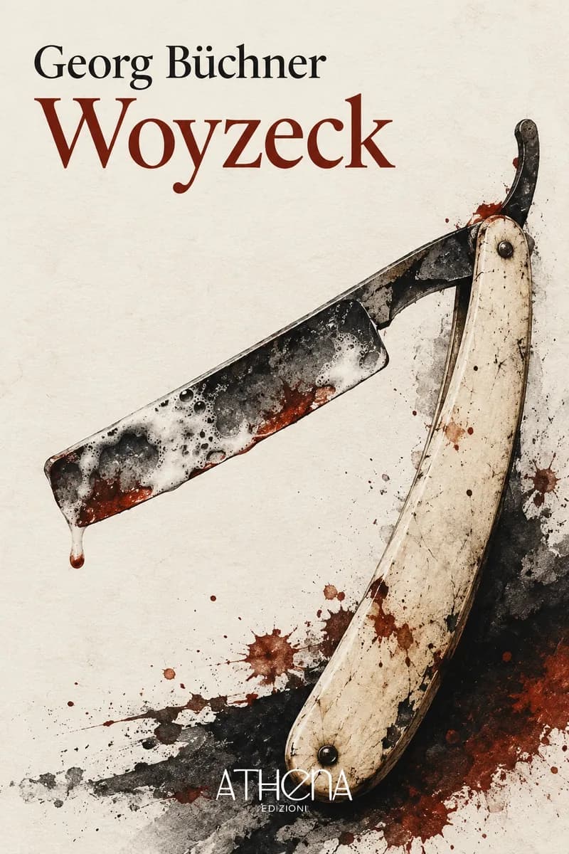 Woyzeck di Georg Büchner – copertina Edizioni Athena