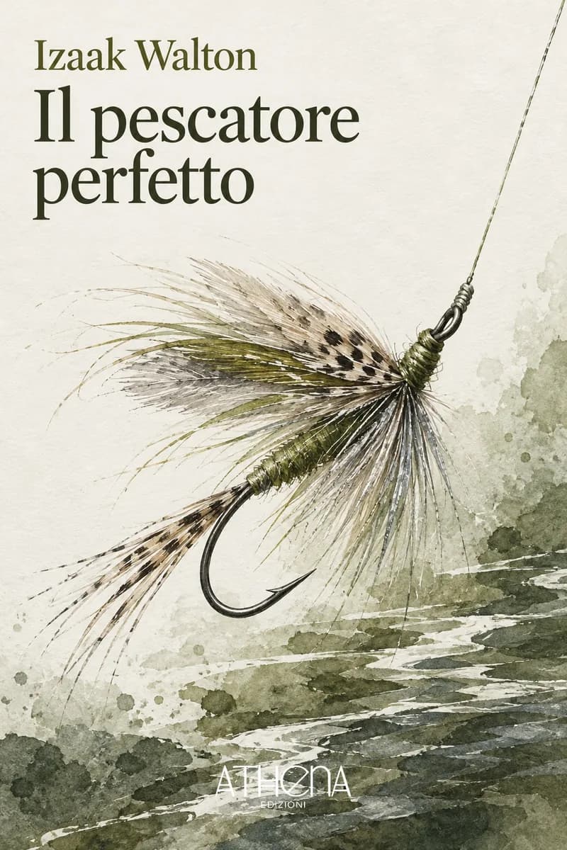 Il pescatore perfetto di Izaak Walton – copertina Edizioni Athena