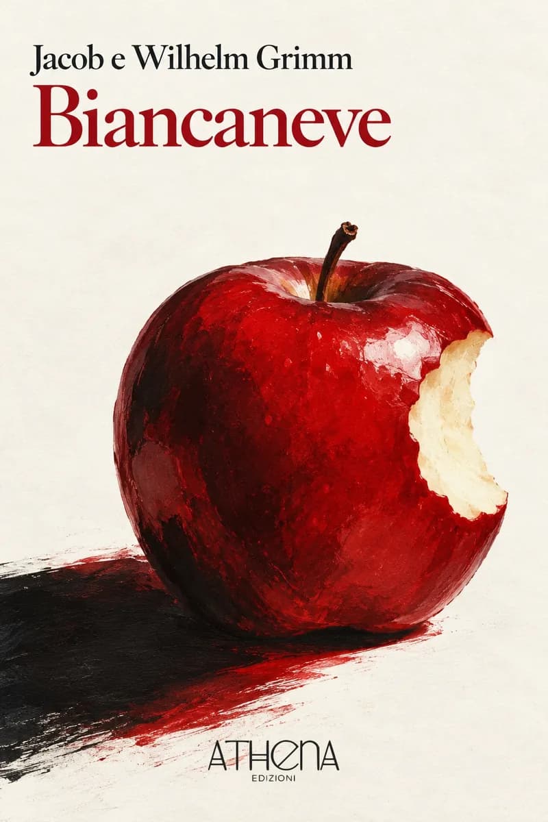 Biancaneve di Jacob e Wilhelm Grimm – copertina Edizioni Athena