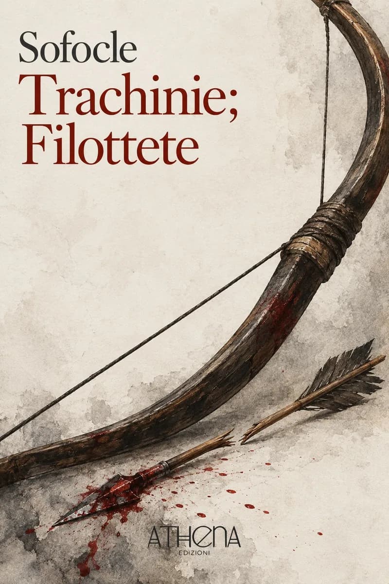 Trachinie; Filottete di Sofocle – copertina Edizioni Athena