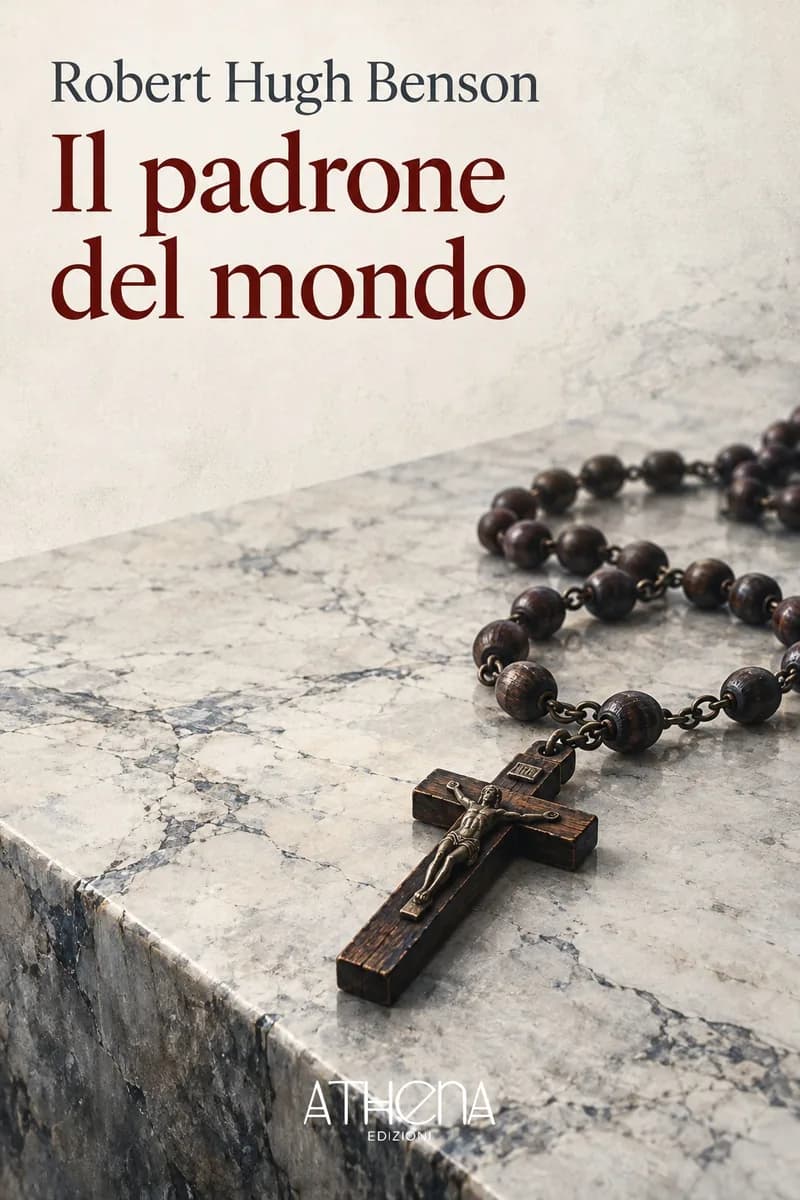 Il padrone del mondo di Robert Hugh Benson – copertina Edizioni Athena