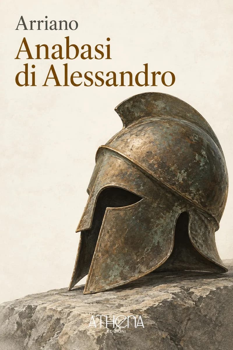 Anabasi di Alessandro di Arriano – copertina Edizioni Athena