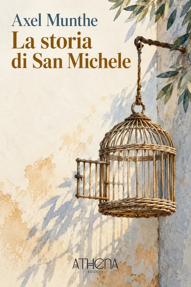 La storia di San Michele di Axel Munthe – copertina Edizioni Athena
