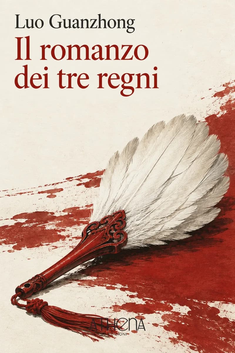 Il romanzo dei tre regni di Luo Guanzhong – copertina Edizioni Athena
