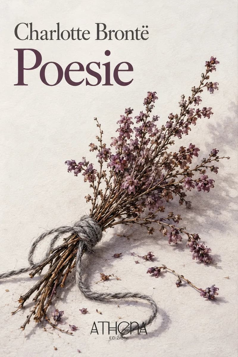 Poesie di Charlotte Brontë – copertina Edizioni Athena