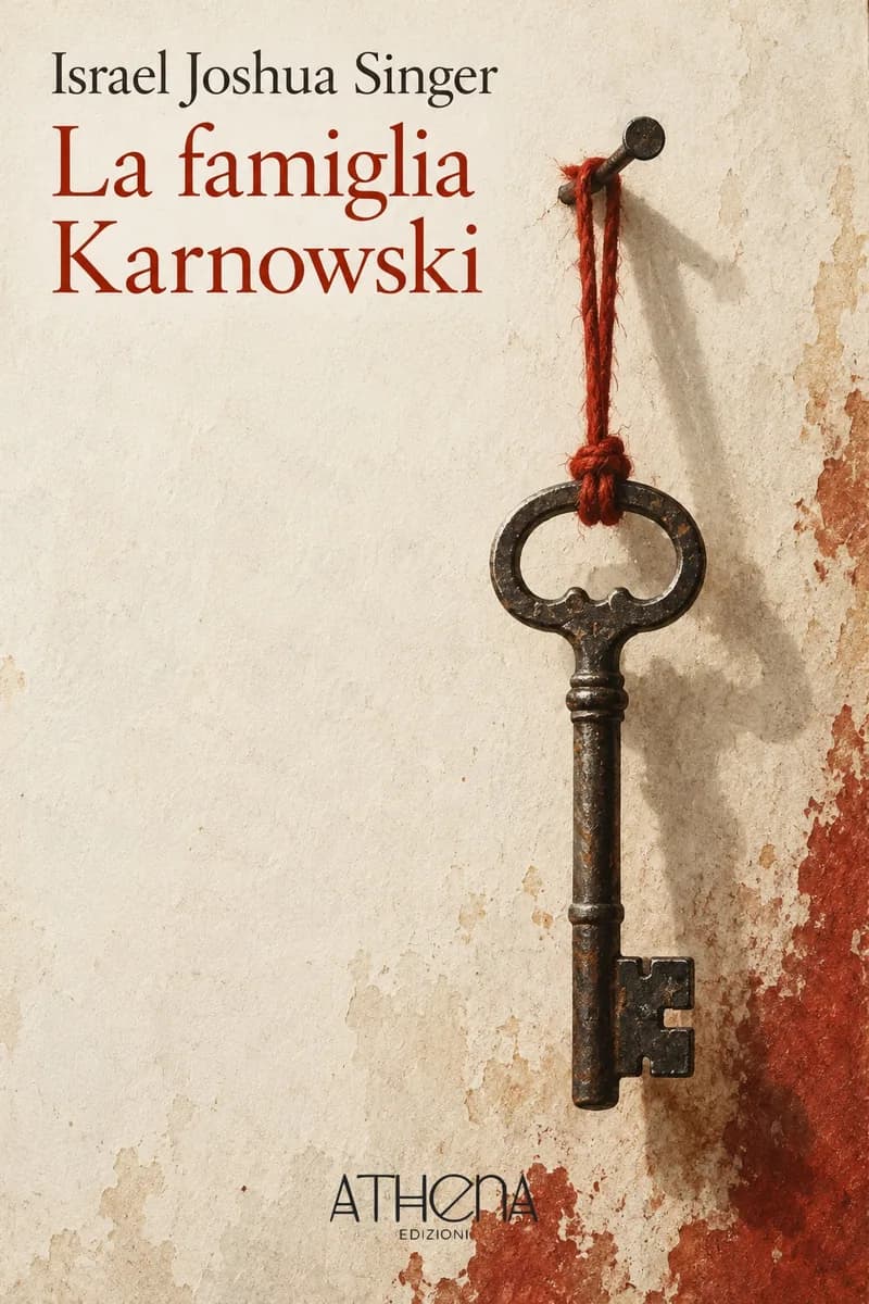 La famiglia Karnowski di Israel Joshua Singer – copertina Edizioni Athena