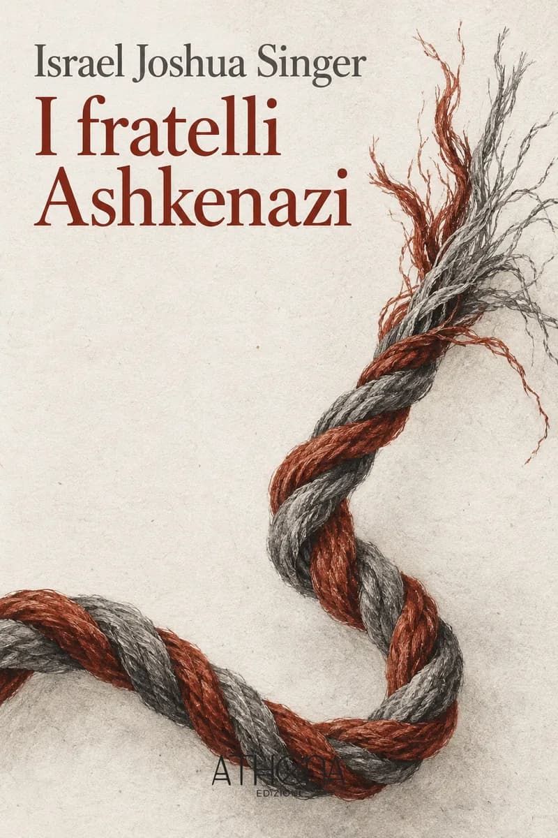I fratelli Ashkenazi di Israel Joshua Singer – copertina Edizioni Athena