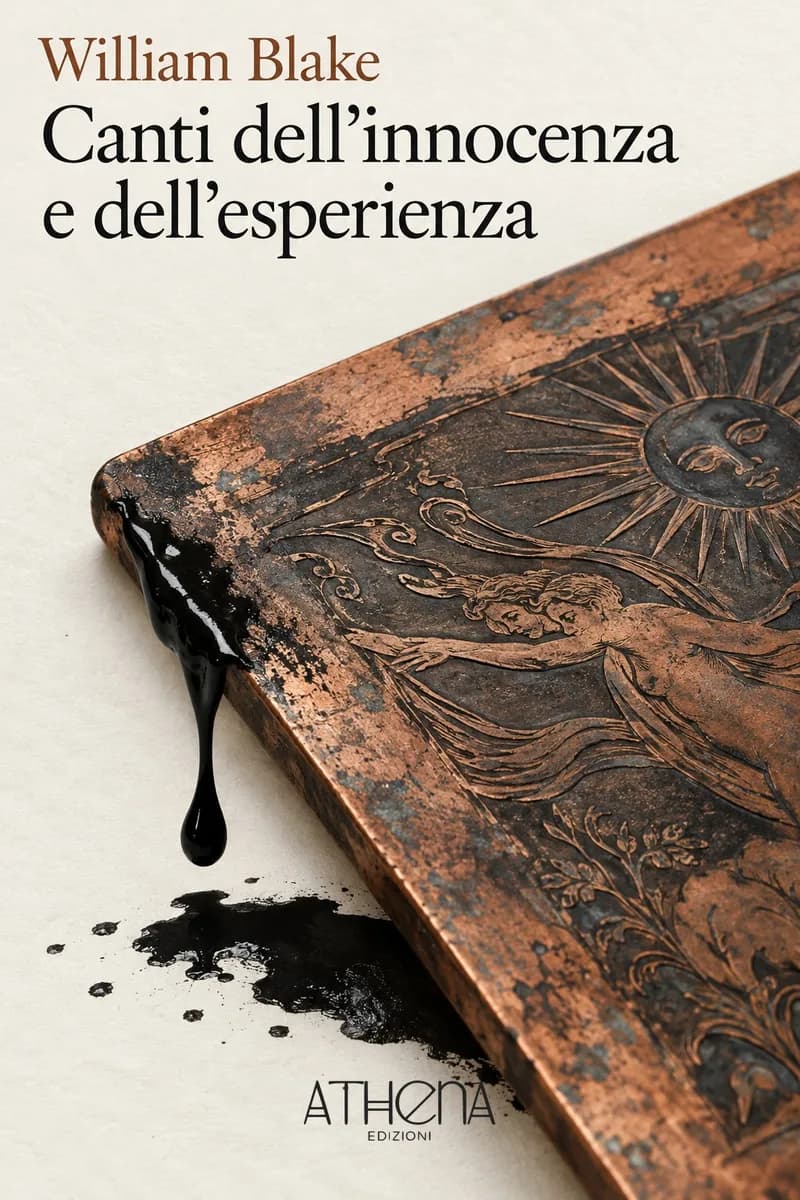 Canti dell'innocenza e dell'esperienza di William Blake – copertina Edizioni Athena