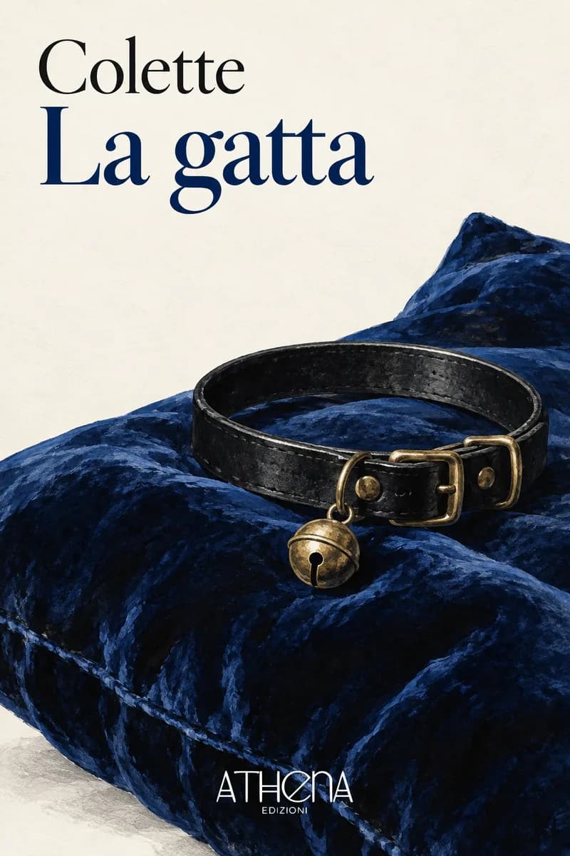 La gatta di Colette – copertina Edizioni Athena