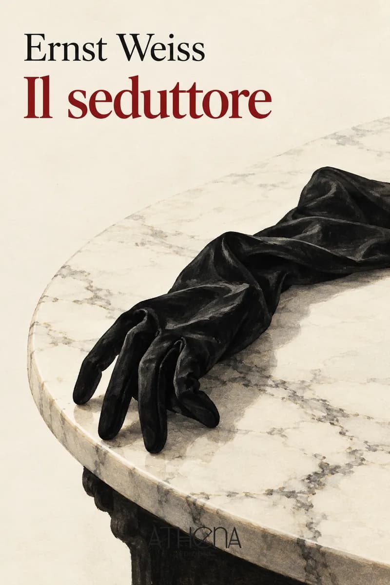 Il seduttore di Ernst Weiss – copertina Edizioni Athena