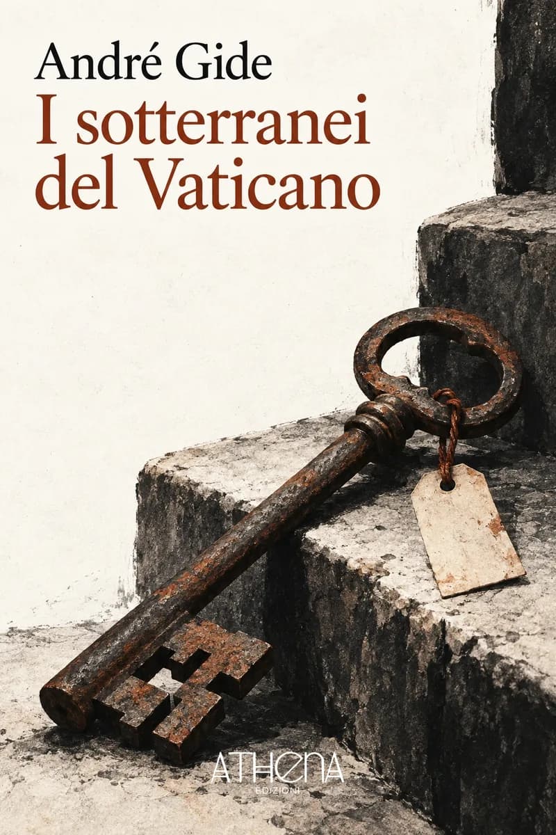 I sotterranei del Vaticano di André Gide – copertina Edizioni Athena