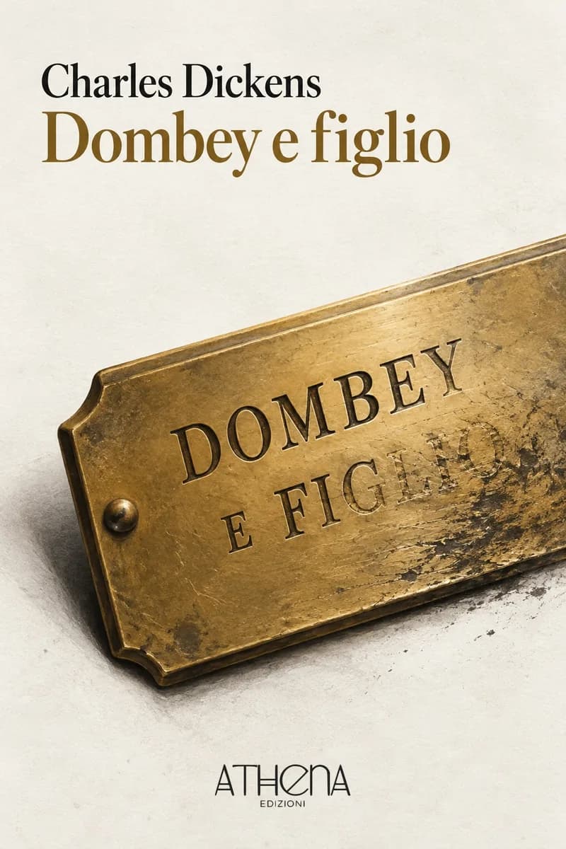 Dombey e figlio di Charles Dickens – copertina Edizioni Athena