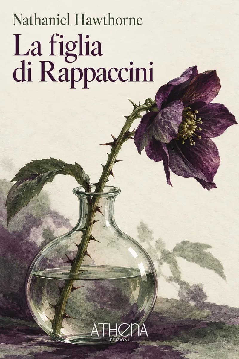 La figlia di Rappaccini di Nathaniel Hawthorne – copertina Edizioni Athena