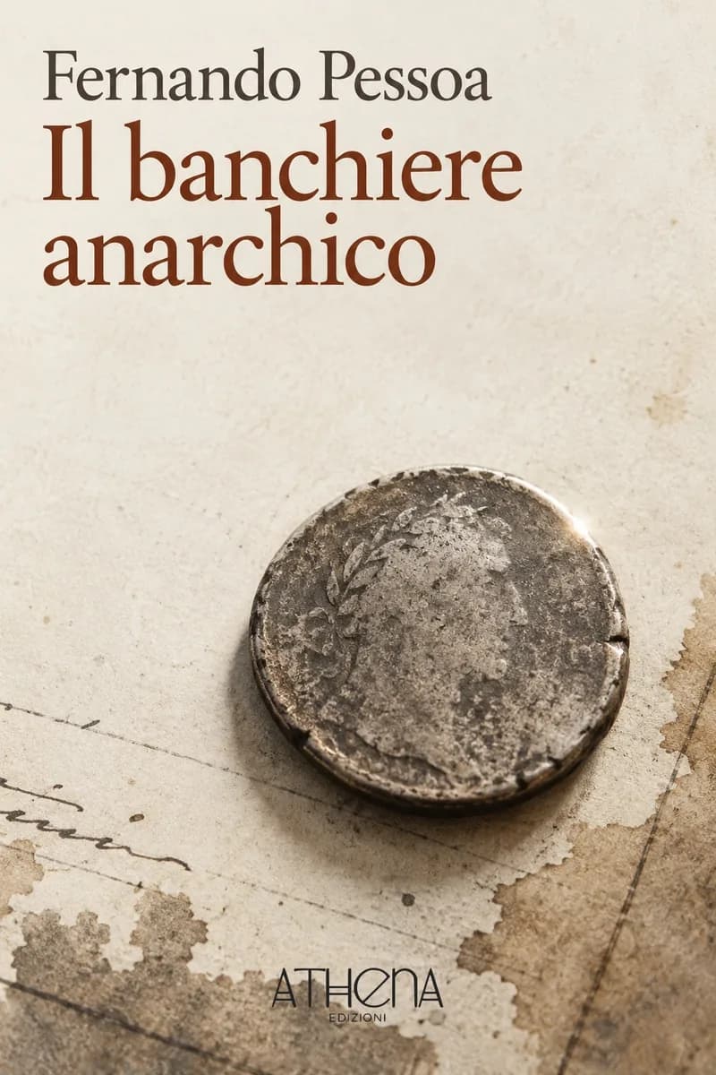 Il banchiere anarchico di Fernando Pessoa – copertina Edizioni Athena