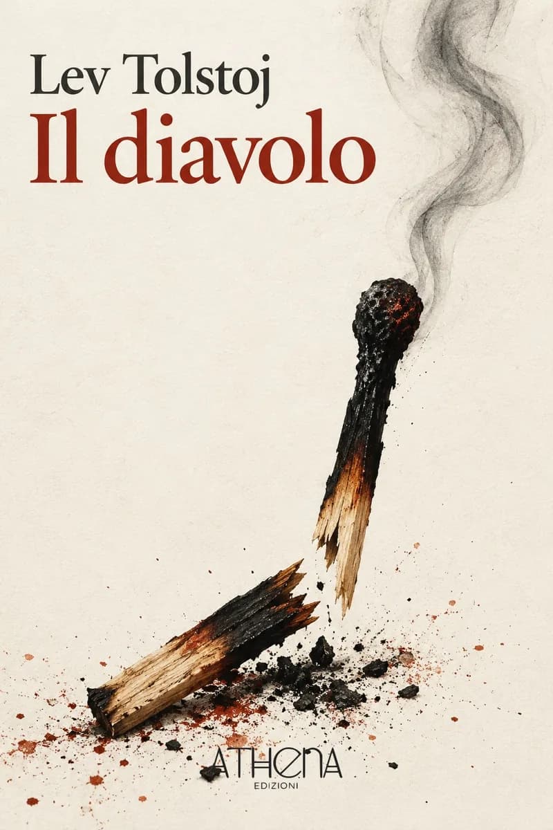 Il diavolo di Lev Tolstoj – copertina Edizioni Athena