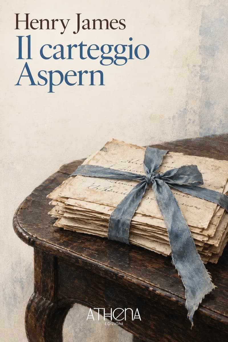 Il carteggio Aspern di Henry James – copertina Edizioni Athena